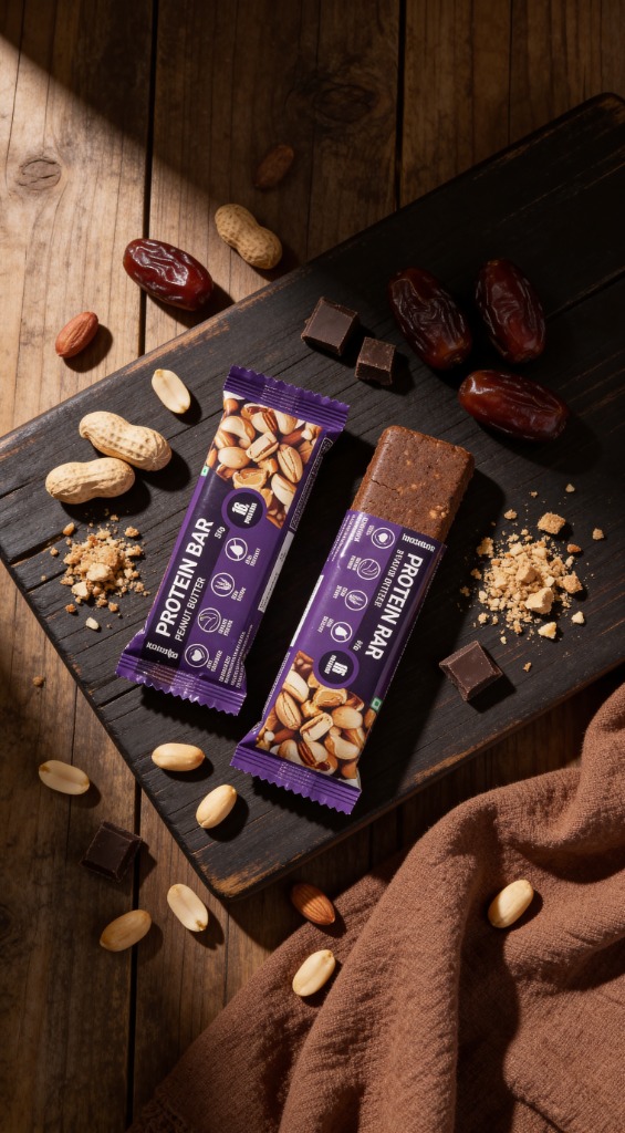 Protein bar brand campaign