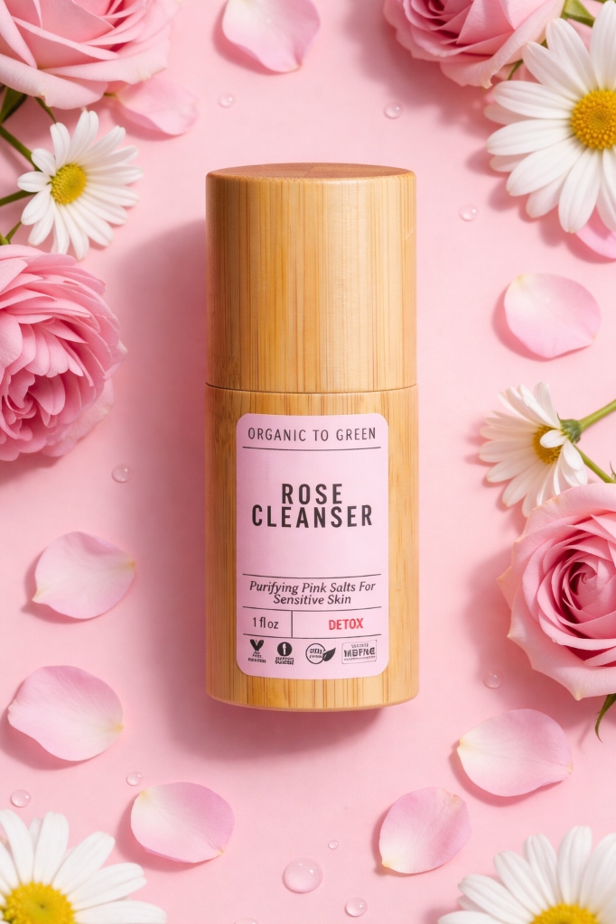 Rose Cleanser lifestyle visual